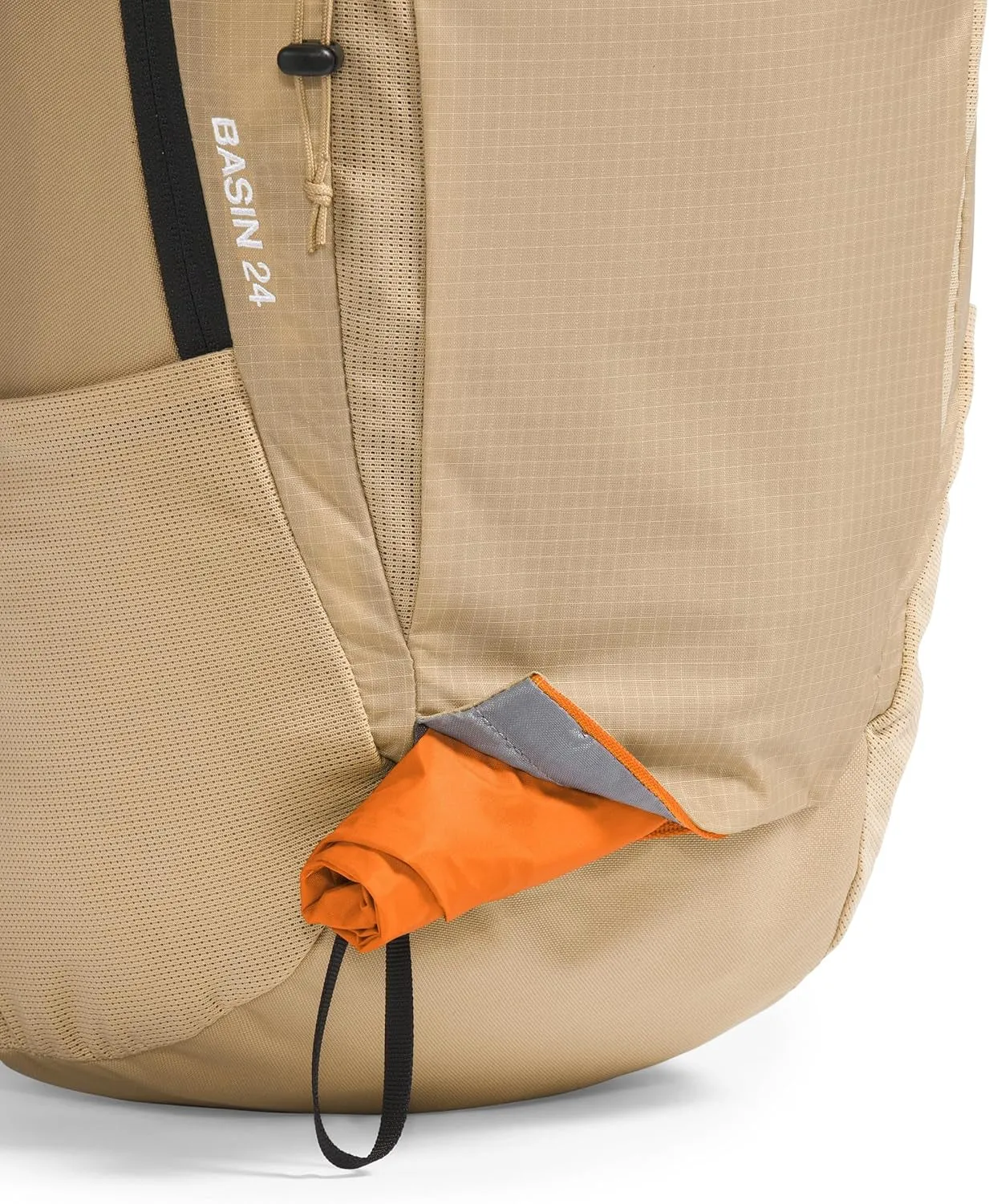 Basin 24 Liter Daypack with Rain Cover, Khaki Stone/Desert Rust, One Size