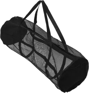 Basketball Gym Bags Mesh Duffle Bag for Exercise Reusable Pvc Mesh Bag for Yoga Fitness