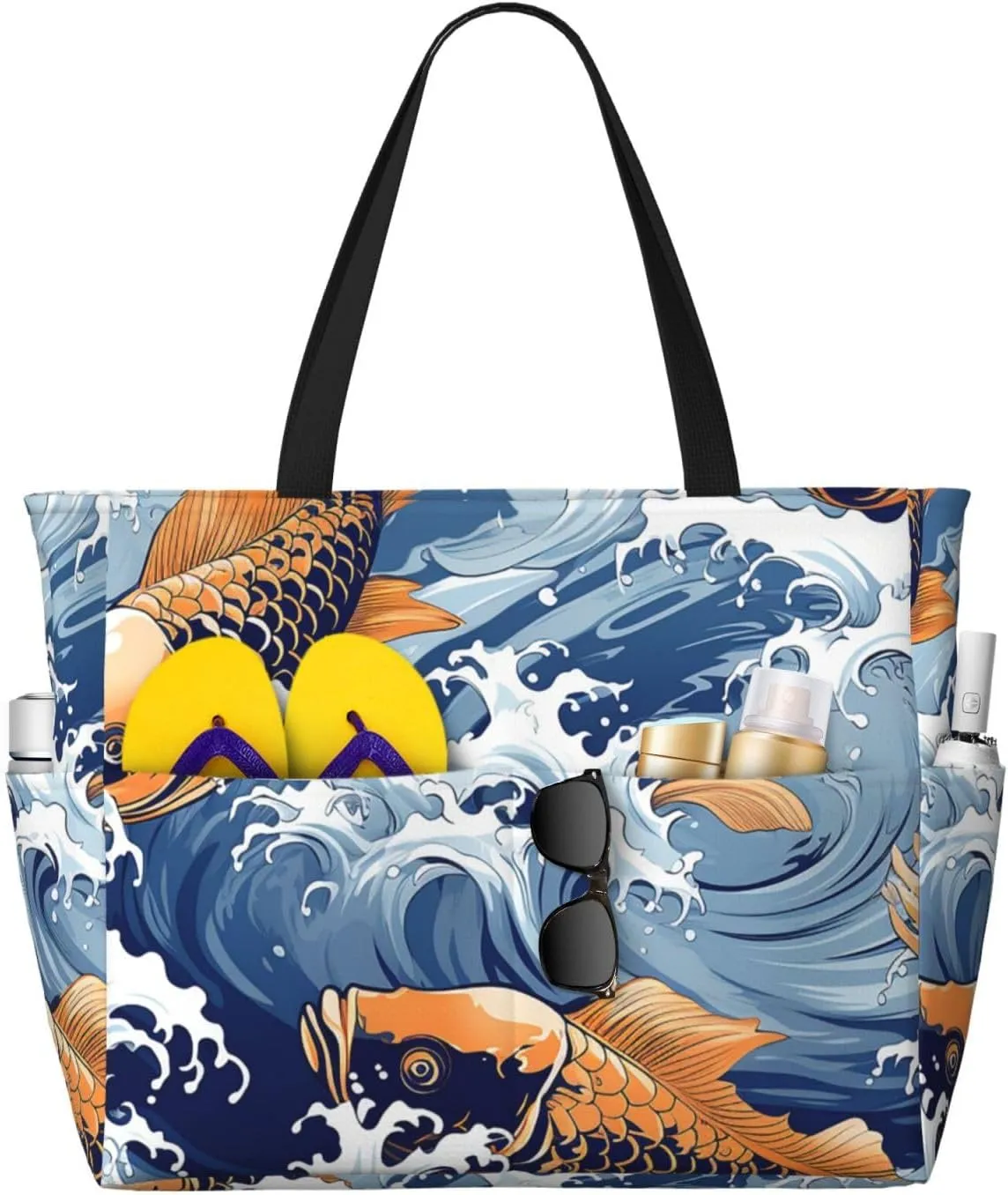 Beach Tote Bag for Women Oversized Travel Weekender Bags Sport Soccer Waterproof Pool Bag Beach Accessories