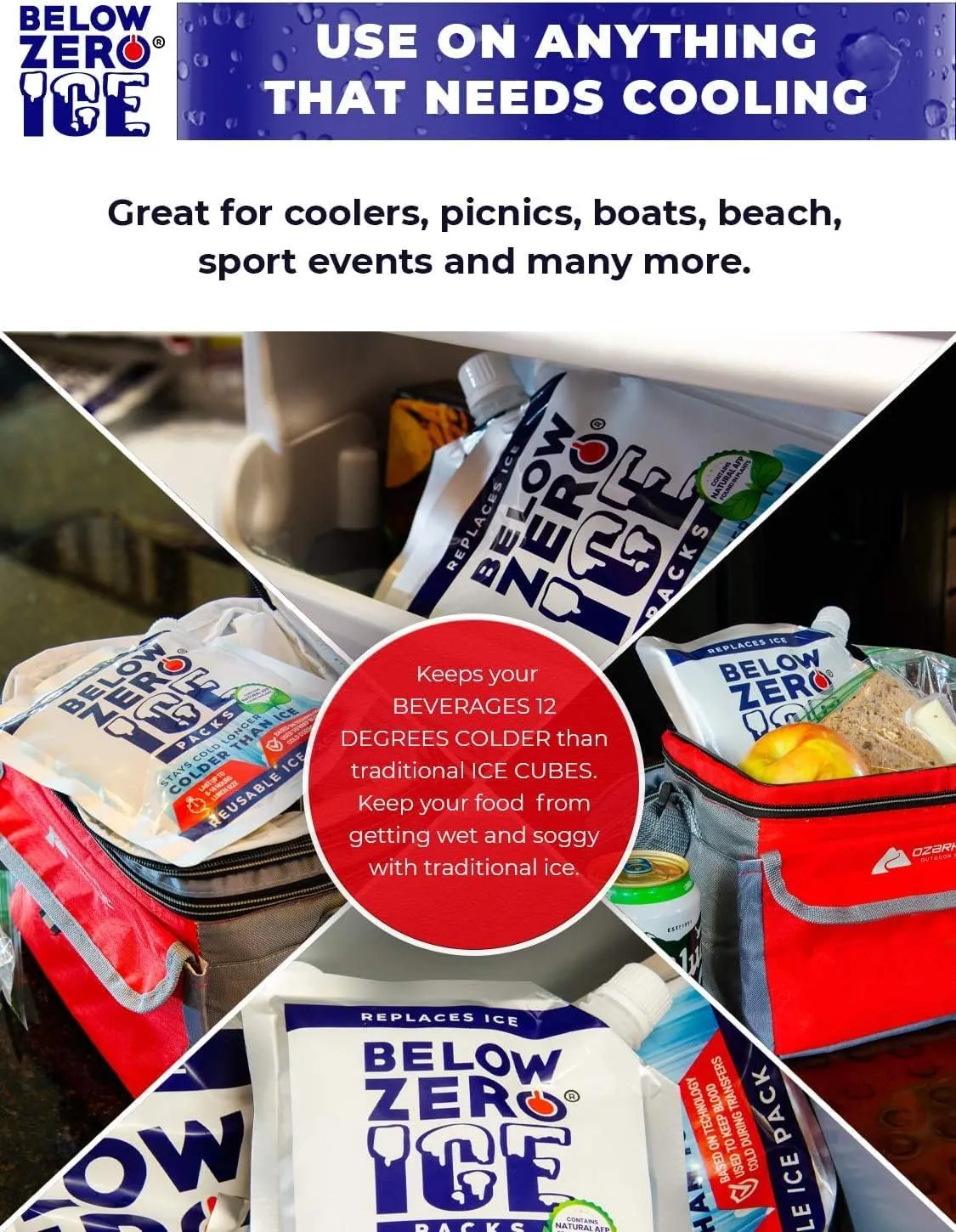 Below Zero You Fill Cooler Bags