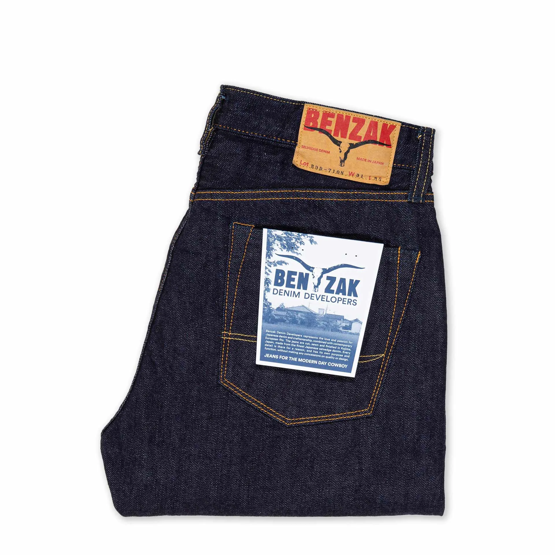 【Benzak Denim Developers】BDD-710N low tension 12oz RHT / 低張力 力織機 頂級赤耳 寬鬆錐形