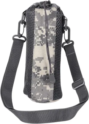 BESPORTBLE 1pc Shoulder Water Bottle Bag Travel Nylon Tote Bag Outdoor