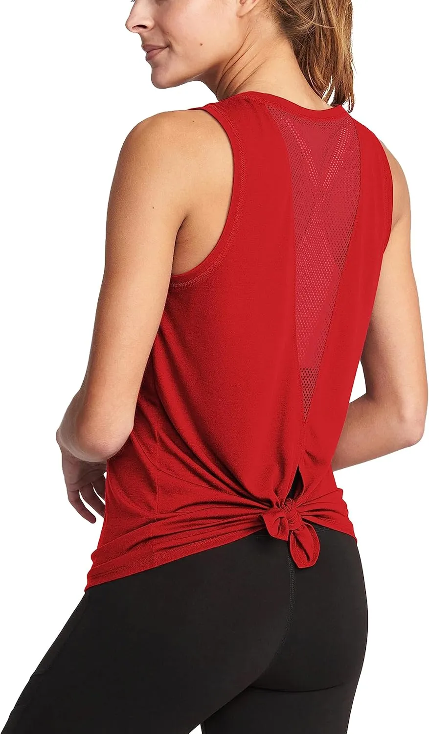 Bestisun Workout Athletic Shirts Mesh Sports Dance Tops for Women Yoga Clothes