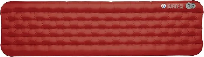 Big Agnes Rapide SL Insulated Sleeping Pad, Orange, Wide Regular (25X72)