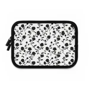 Black Rose Laptop Protection Sleeve