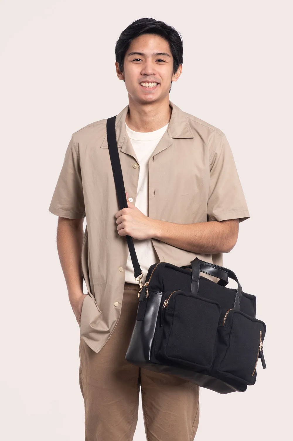 Blackout Galaxy Messenger Bag
