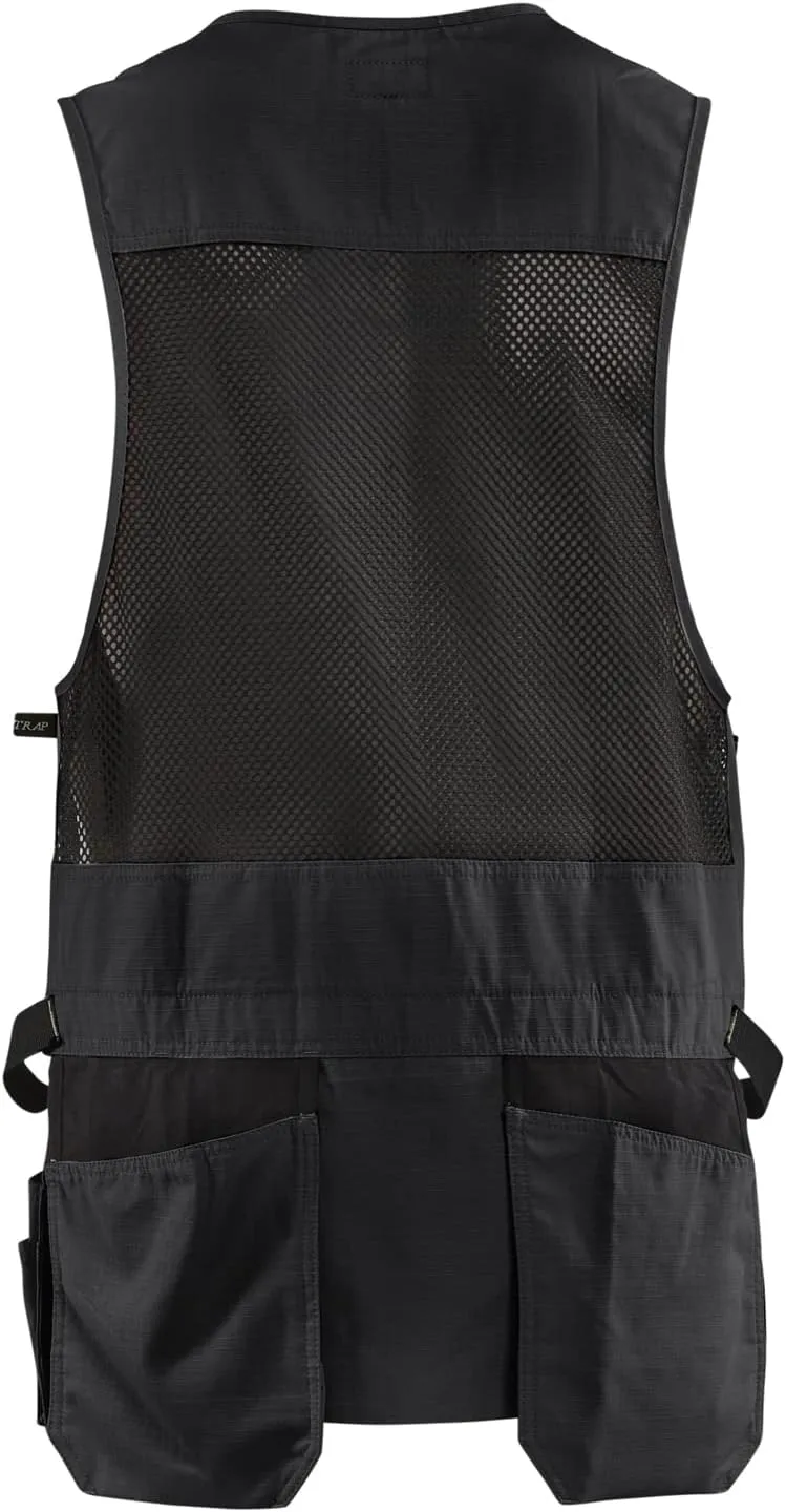 Blaklader Men's RipStop Kangaroo Mesh Work Vest with Utility Pockets