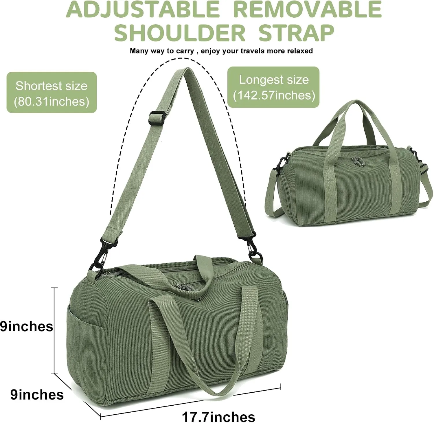 BLUBOON Duffle Bag Girls Kids Cute Gym Bag with Shoes Compartment & Wet Separation Waterproof Sports Overnight Travel Bag