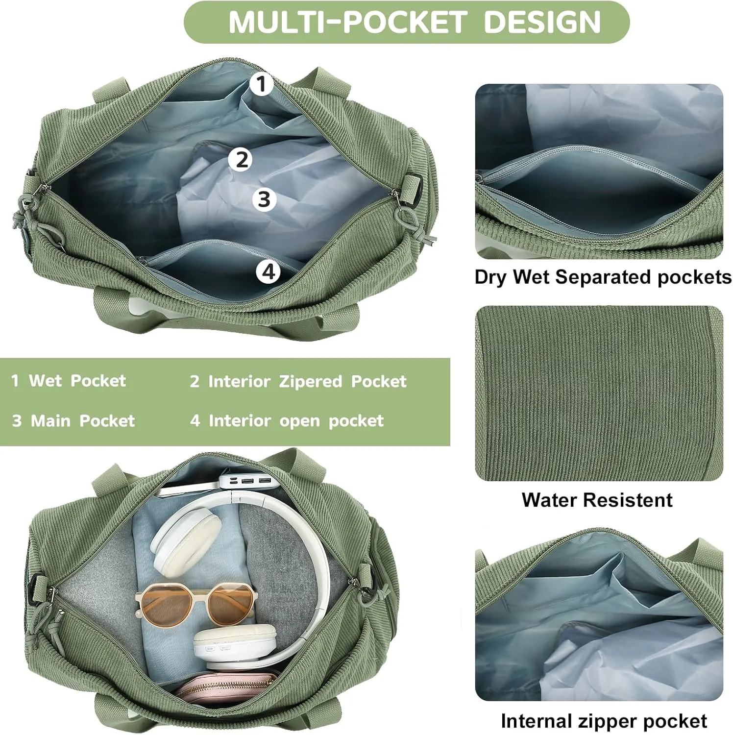 BLUBOON Duffle Bag Girls Kids Cute Gym Bag with Shoes Compartment & Wet Separation Waterproof Sports Overnight Travel Bag