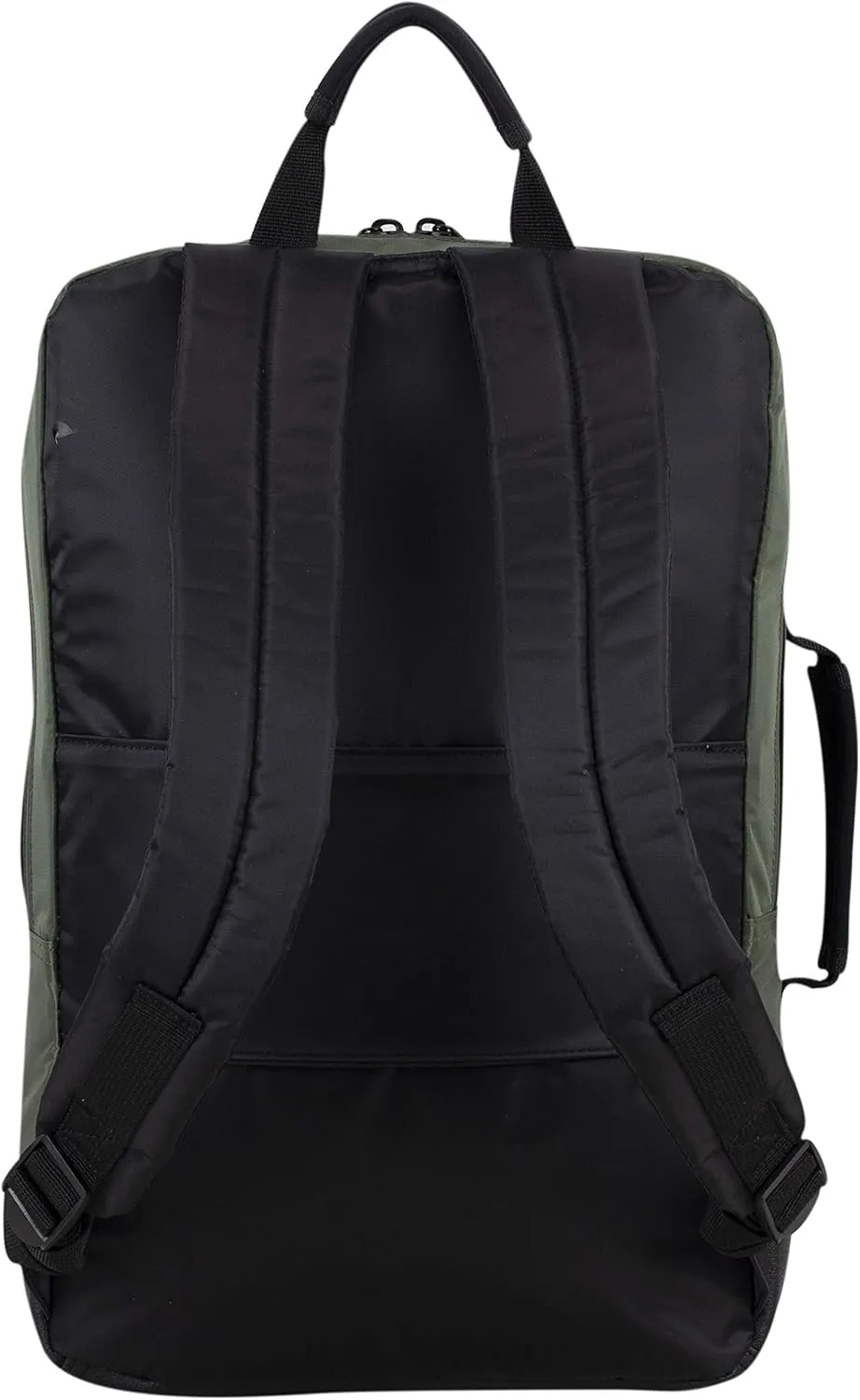 BODHI Business Class Backpack Briefcase With Trolley Sleeve, Army Green