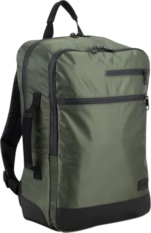 BODHI Business Class Backpack Briefcase With Trolley Sleeve, Army Green