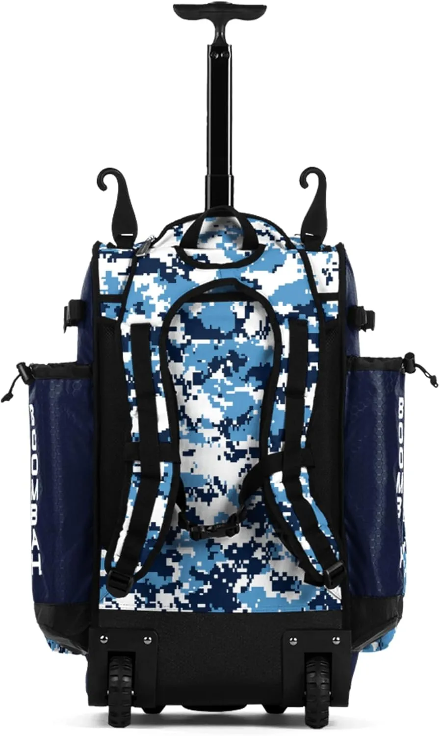 Boombah Superpack Hybrid Rolling Bat Bag Digital Camo - Multiple Colors - Wheeled & Backpack Version