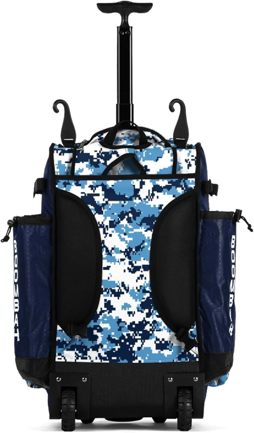 Boombah Superpack Hybrid Rolling Bat Bag Digital Camo - Multiple Colors - Wheeled & Backpack Version