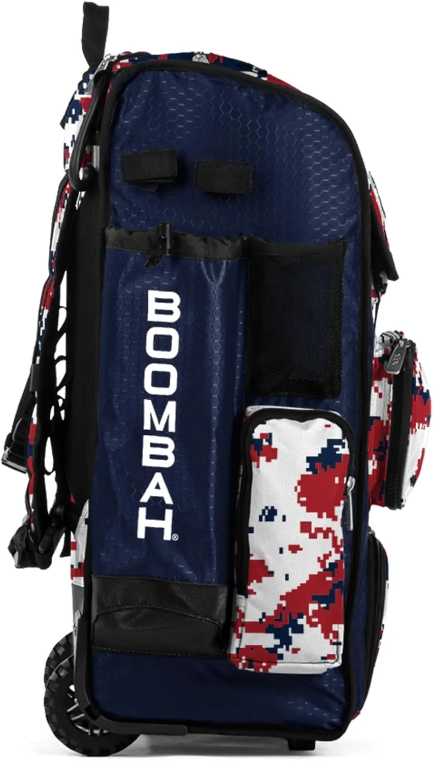Boombah Superpack Hybrid Rolling Bat Bag Digital Camo - Multiple Colors - Wheeled & Backpack Version