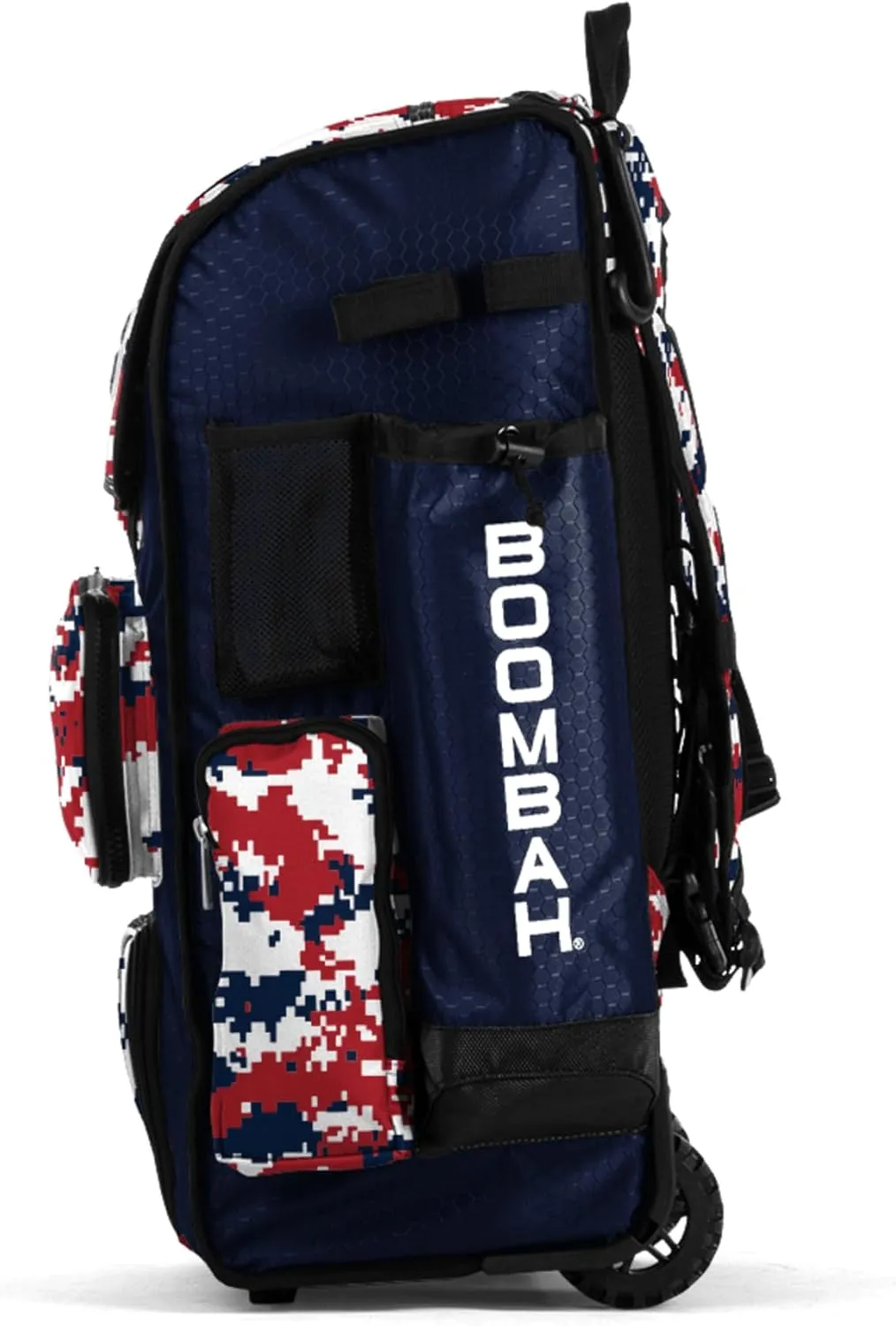 Boombah Superpack Hybrid Rolling Bat Bag Digital Camo - Multiple Colors - Wheeled & Backpack Version