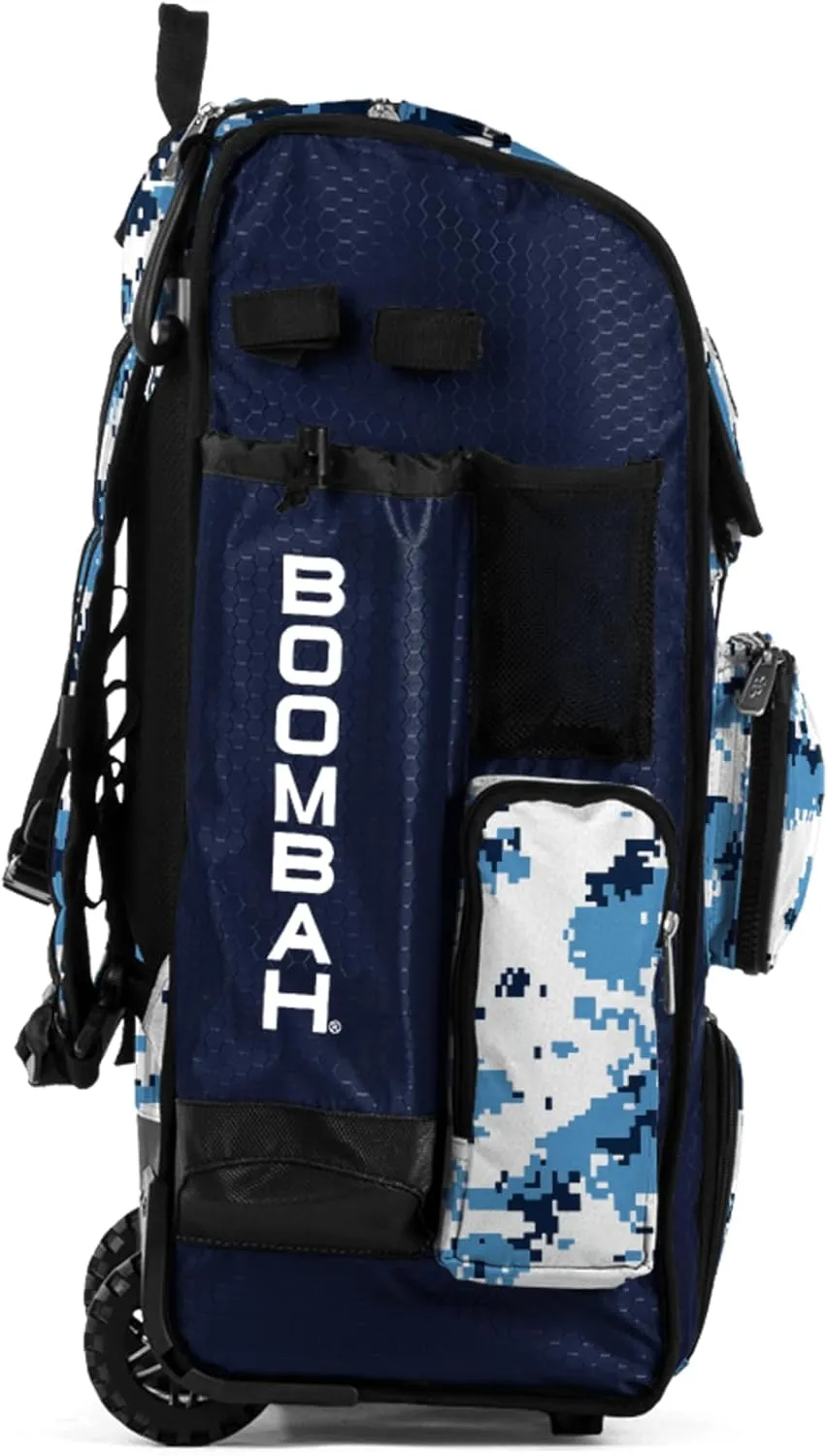 Boombah Superpack Hybrid Rolling Bat Bag Digital Camo - Multiple Colors - Wheeled & Backpack Version