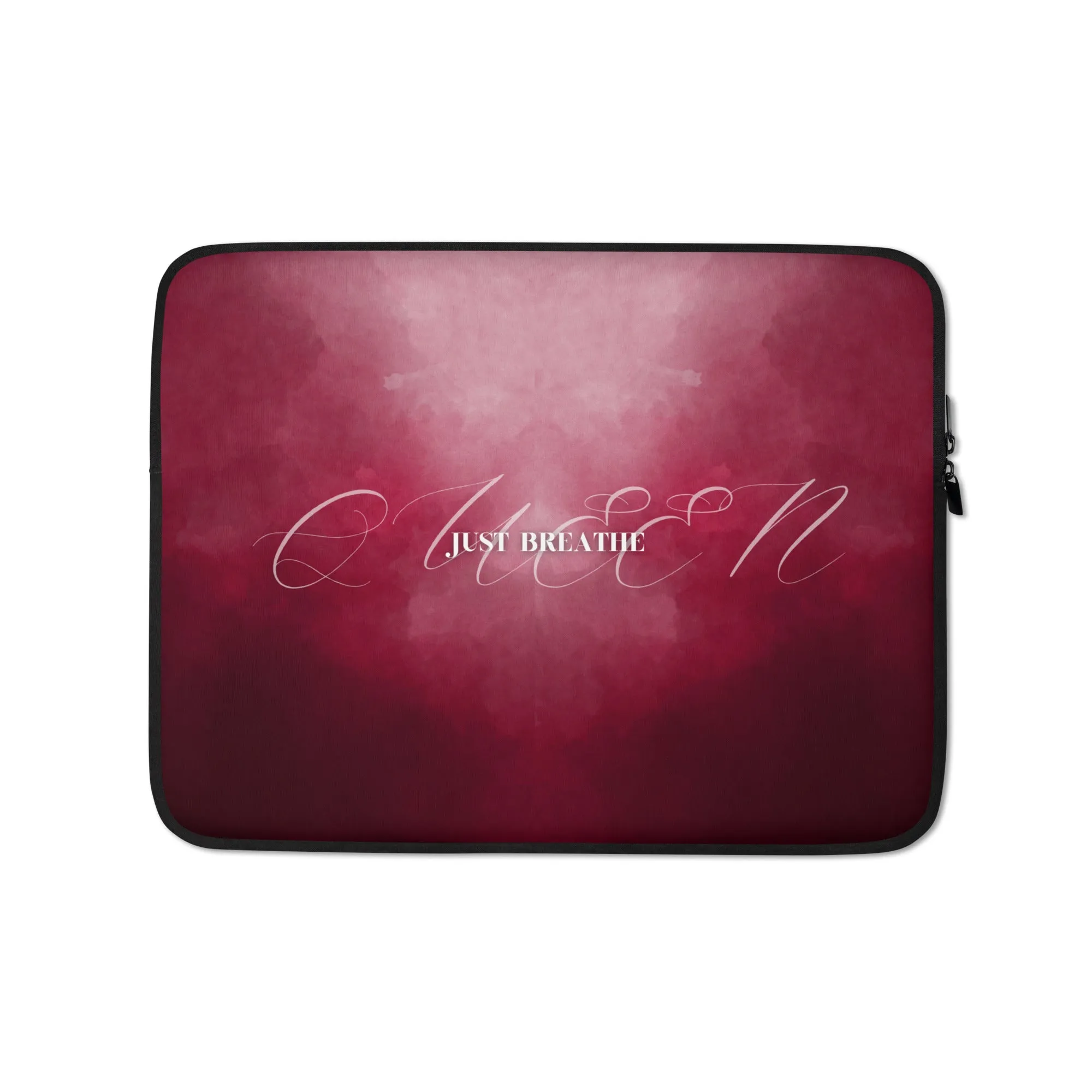 Breathe - Burgundy Laptop Sleeve
