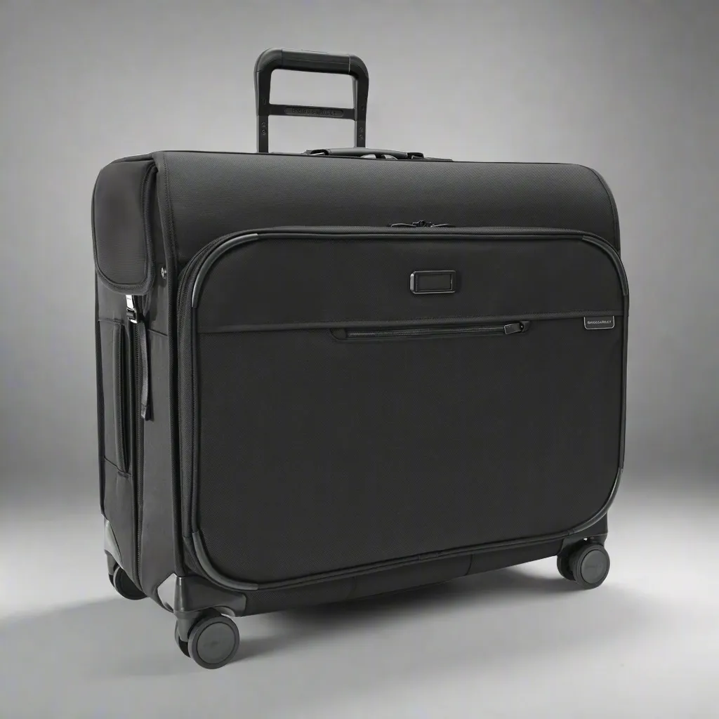Briggs & Riley Baseline Deluxe Wardrobe Softside Spinner Hangable Garment Bag (Free Monogram)- BLU177SP