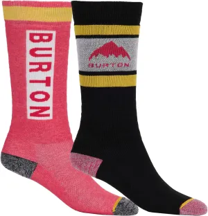 Burton Kids' Weekend Midweight Socks (2 Pack)
