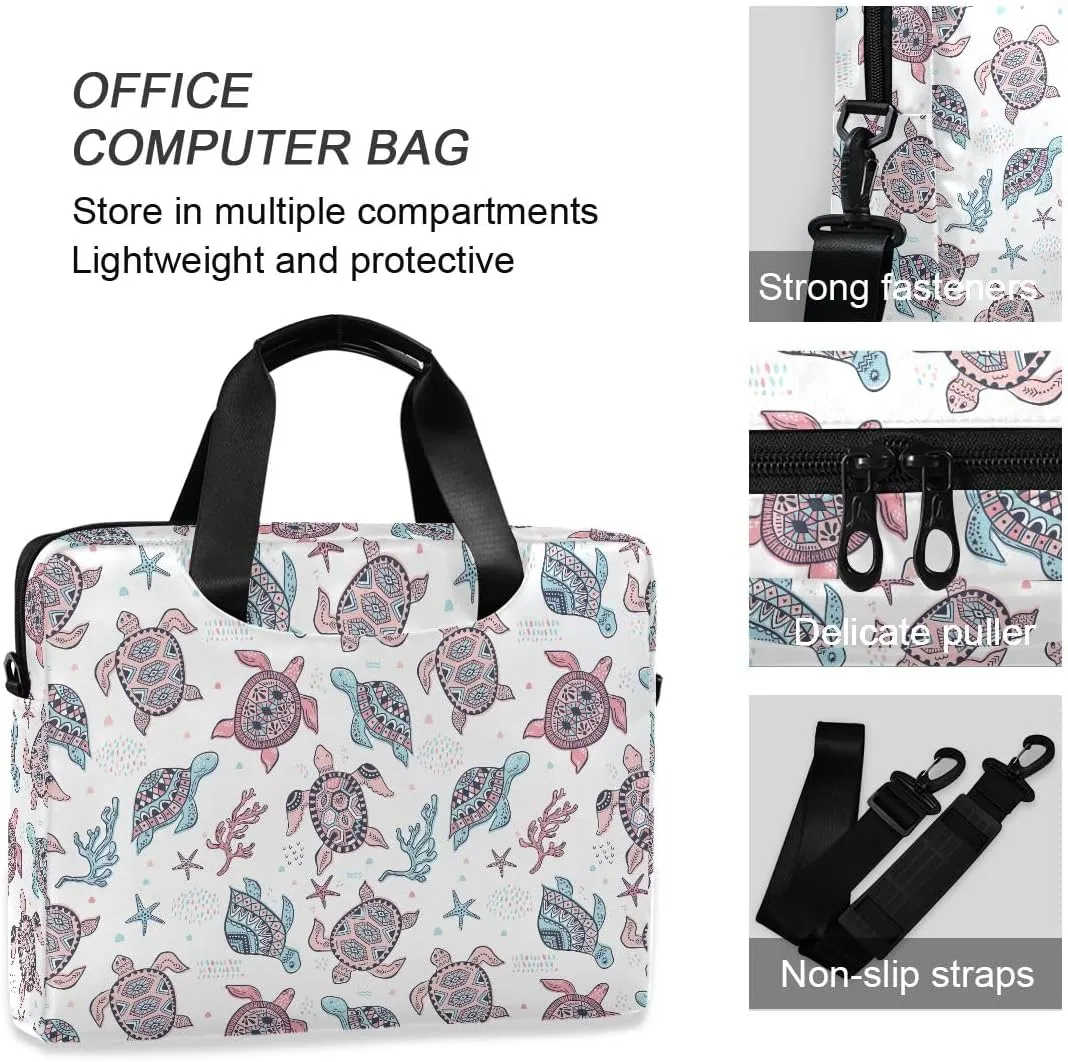 Cactus Navy BlueDesign Laptop Bag Business Professional Travel Slim Commuter Briefcase for 16 Inch Laptop