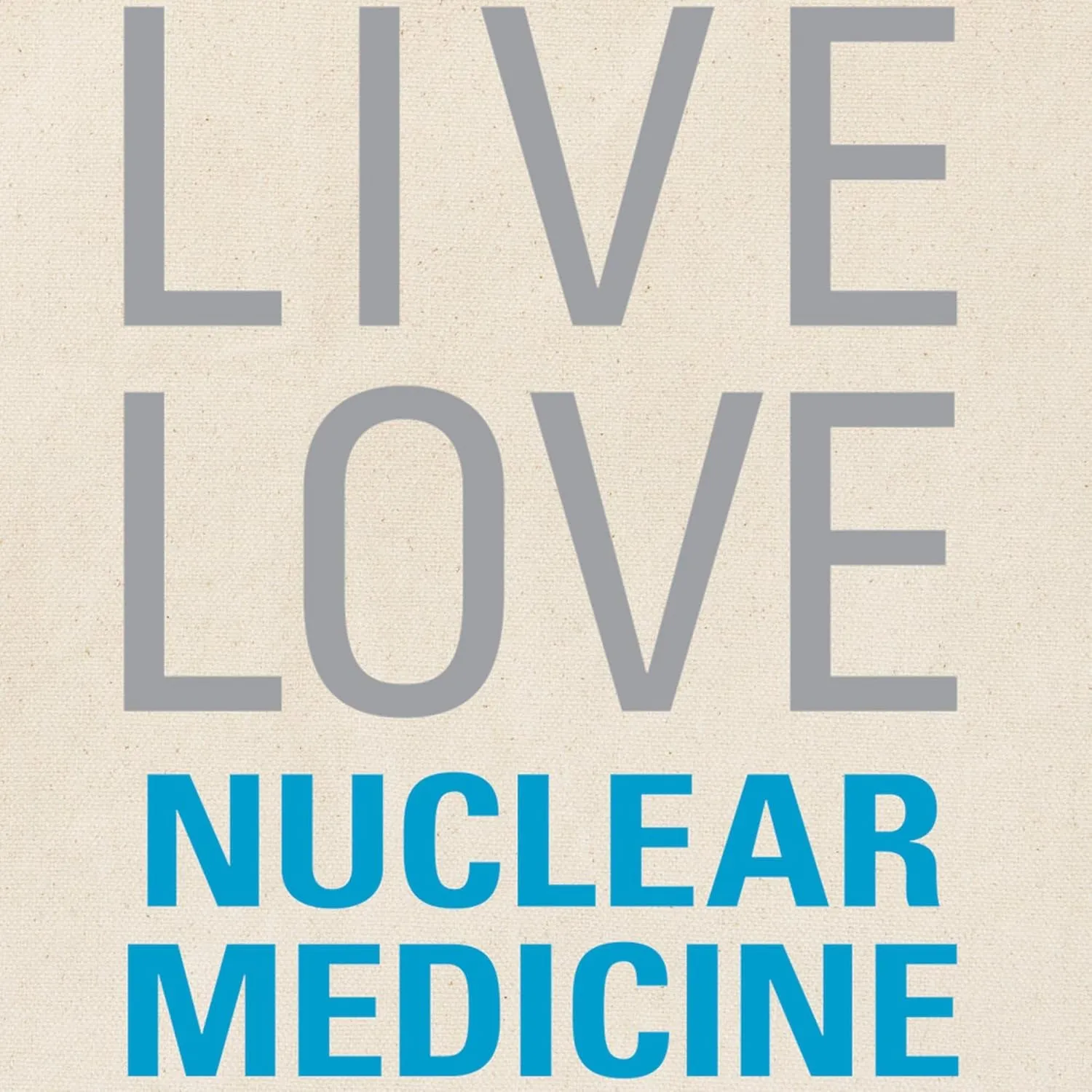 CafePress Nuclear Medicine Tote Bag Reusable Natural Beige Canvas Shopping Bag