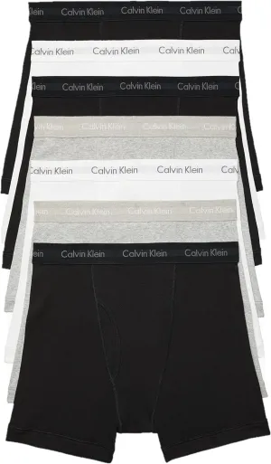 Calvin Klein Men's Cotton Classics 7-Pack Boxer Brief