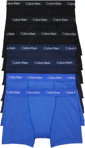 Calvin Klein Men's Cotton Stretch 7-Pack Trunk