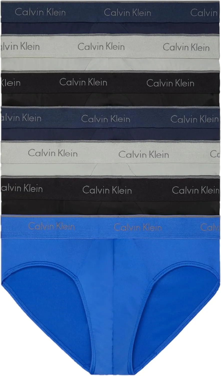 Calvin Klein Men's Micro Stretch 7-Pack Hip Brief