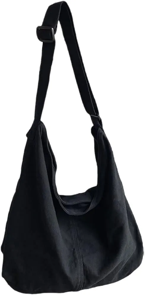 Canvas Shoulder Bag Female Shopper Large Capacity Messenger Handbag Designer