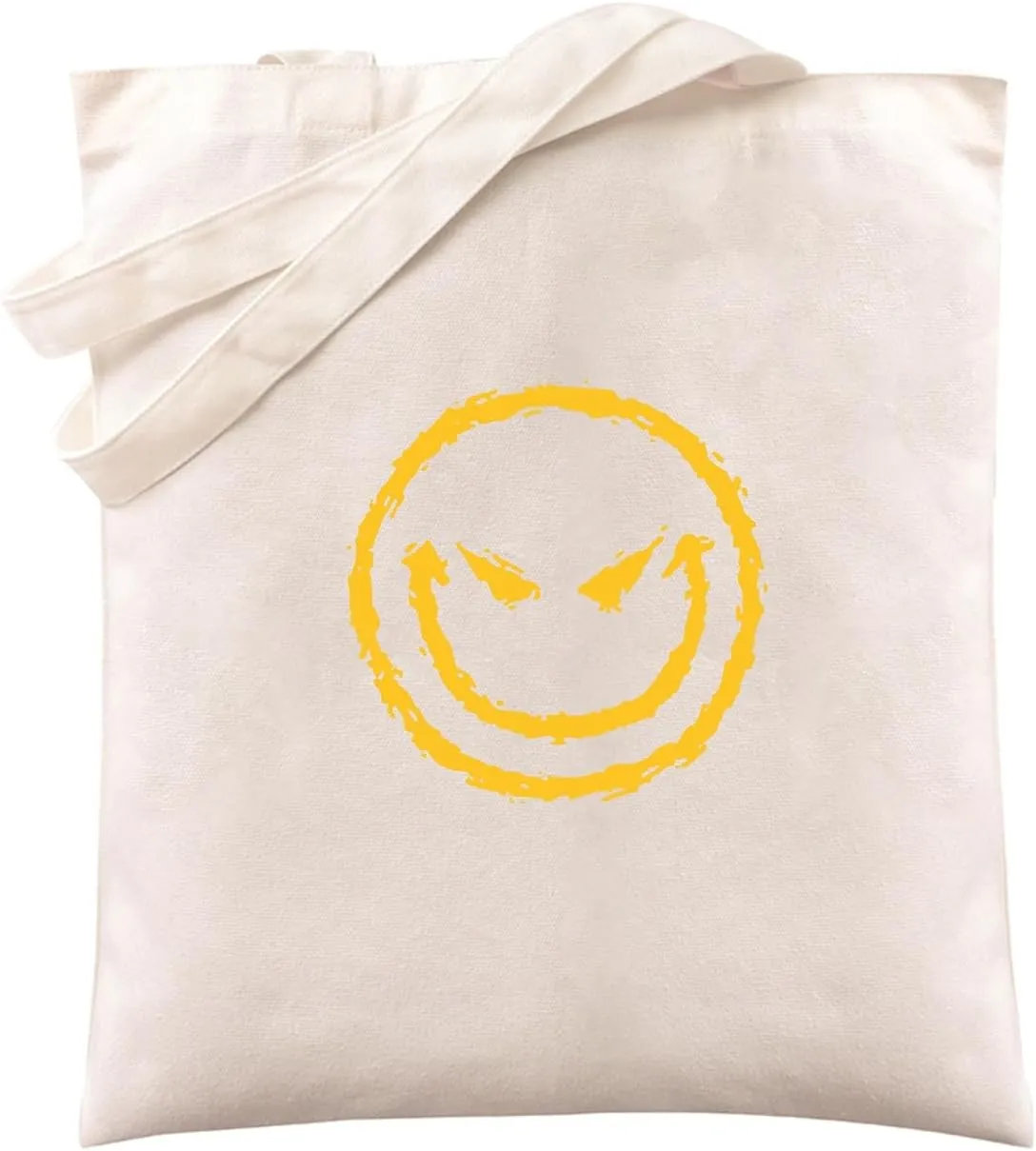 Canvas Shoulder Tote Bag for Men Women - Funny Saying Joke Graphic Unisex Reusable Grocery Bags