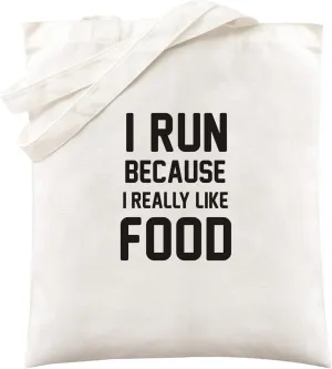 Canvas Shoulder Tote Bag for Men Women - Gym Funny Sarcastic Humor Graphic Bag Unisex Reusable Grocery Bags