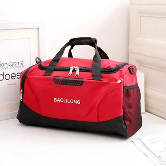 Capacity Bag Sports Duffle Professional Waterproof Travel Exclusive products Backpack Gym Bag Sports Huge offer Men/Women Large Large Polyester Bag Packable