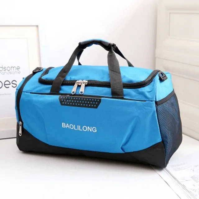Capacity Bag Sports Duffle Professional Waterproof Travel Exclusive products Backpack Gym Bag Sports Huge offer Men/Women Large Large Polyester Bag Packable
