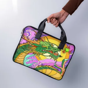 Chinese Dragon Laptop Sleeve With Handle