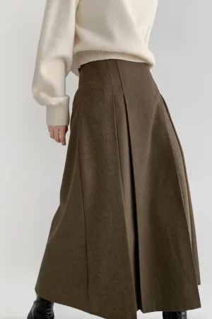 Classy Wool Skirt
