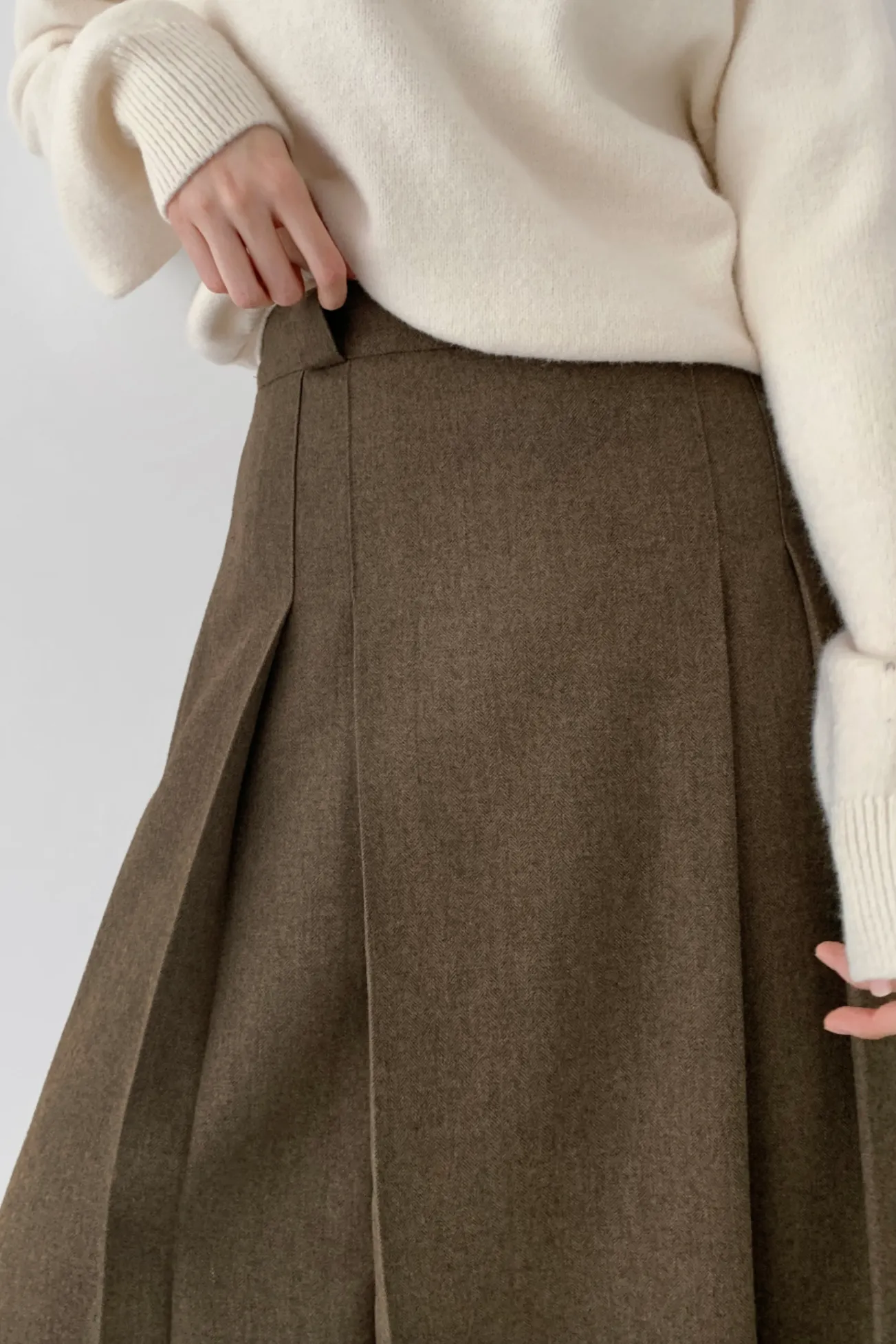 Classy Wool Skirt