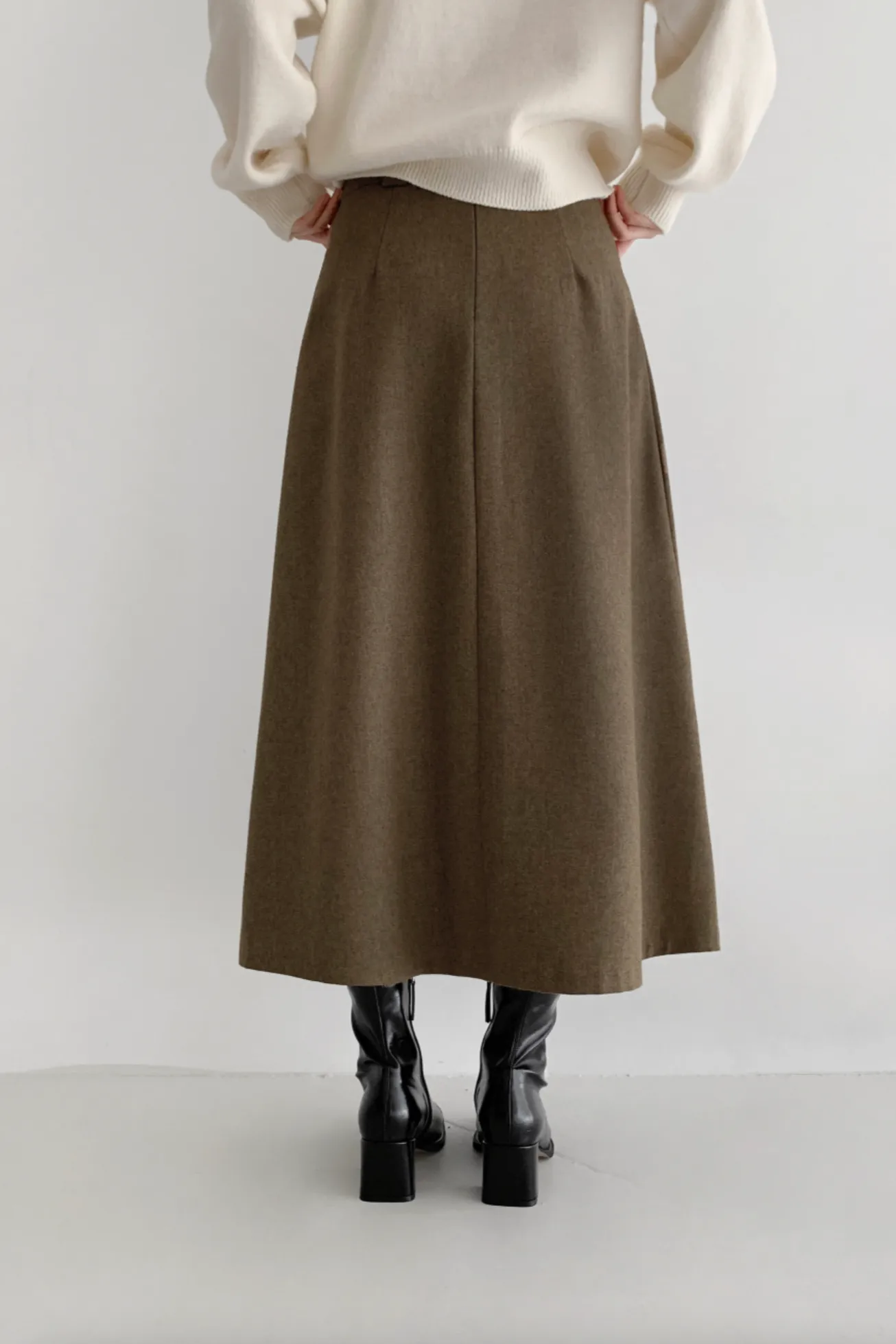 Classy Wool Skirt