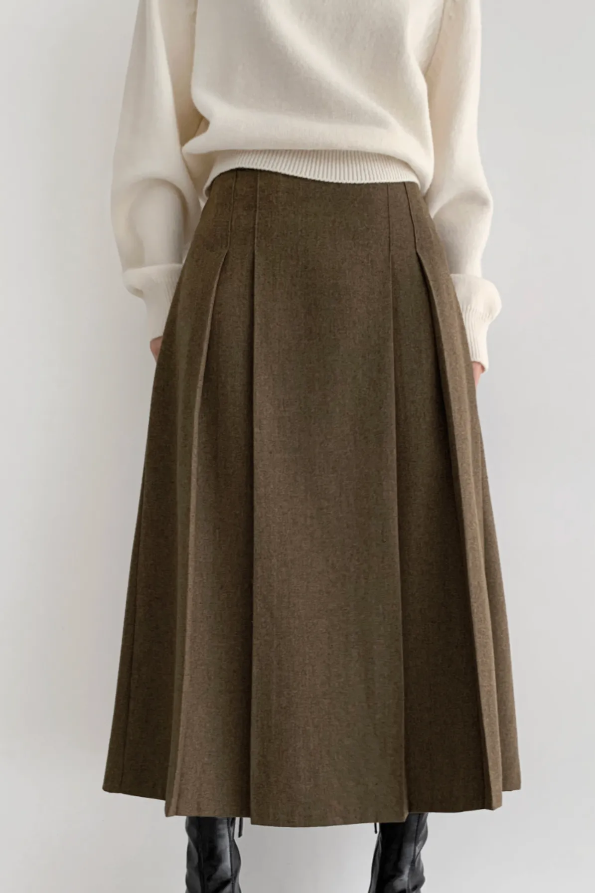 Classy Wool Skirt
