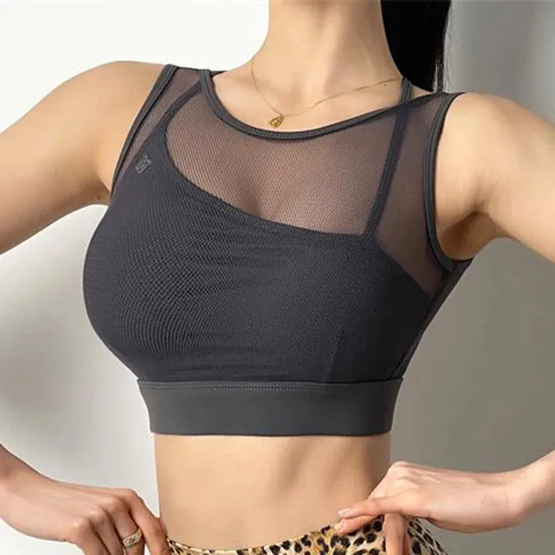 Cloud Hide SEXY Mesh Sports Bra