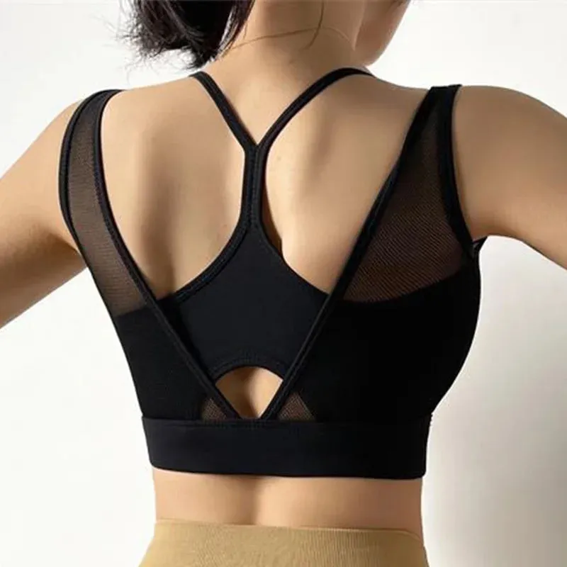 Cloud Hide SEXY Mesh Sports Bra