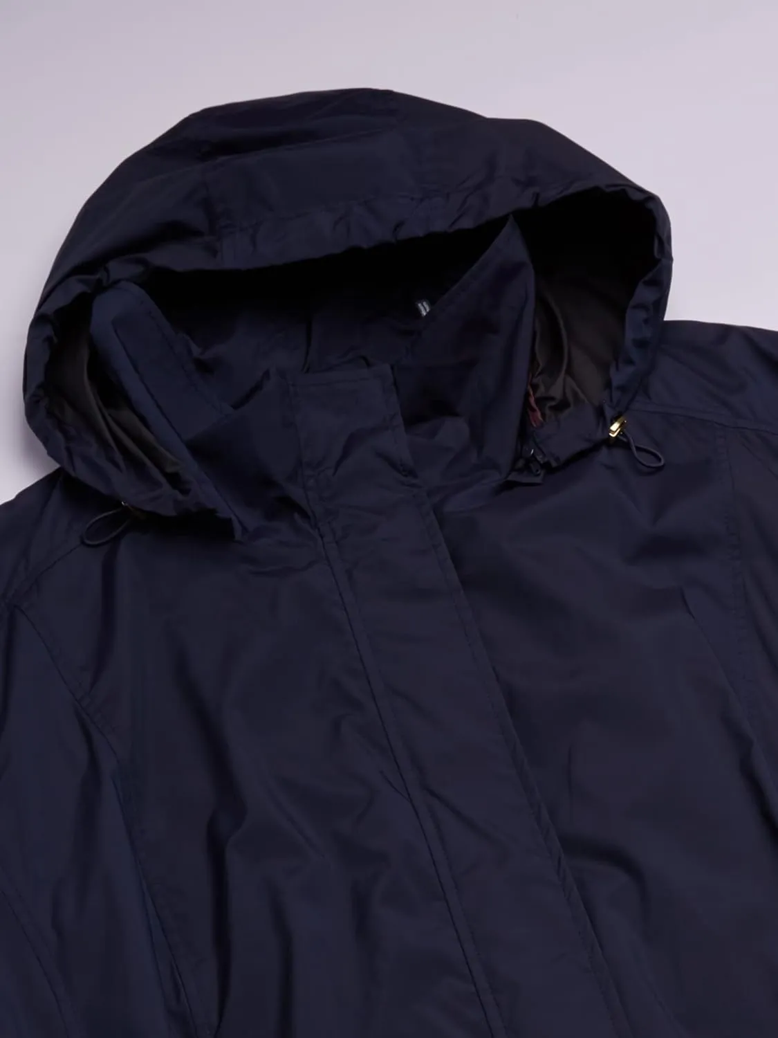 Cole Haan Women's Single Breasted Travel Packable Rain Jacket