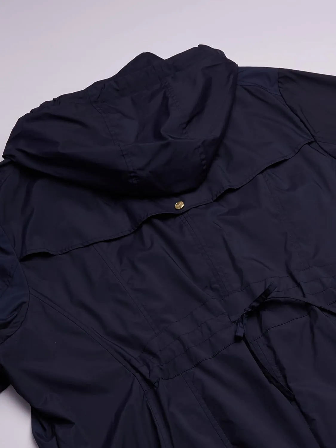 Cole Haan Women's Single Breasted Travel Packable Rain Jacket