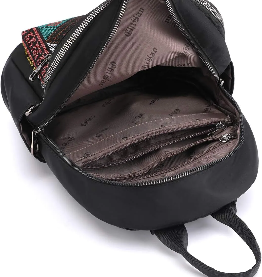 Collsants Small Nylon Backpack for Women Lightweight Mini Backpack Purse Travel Daypack (SH)