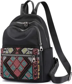 Collsants Small Nylon Backpack for Women Lightweight Mini Backpack Purse Travel Daypack (SH)
