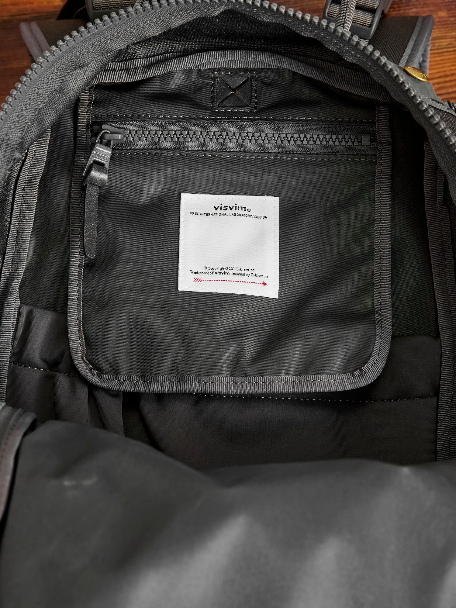 Cordura 20L Backpack in Charcoal Lambskin