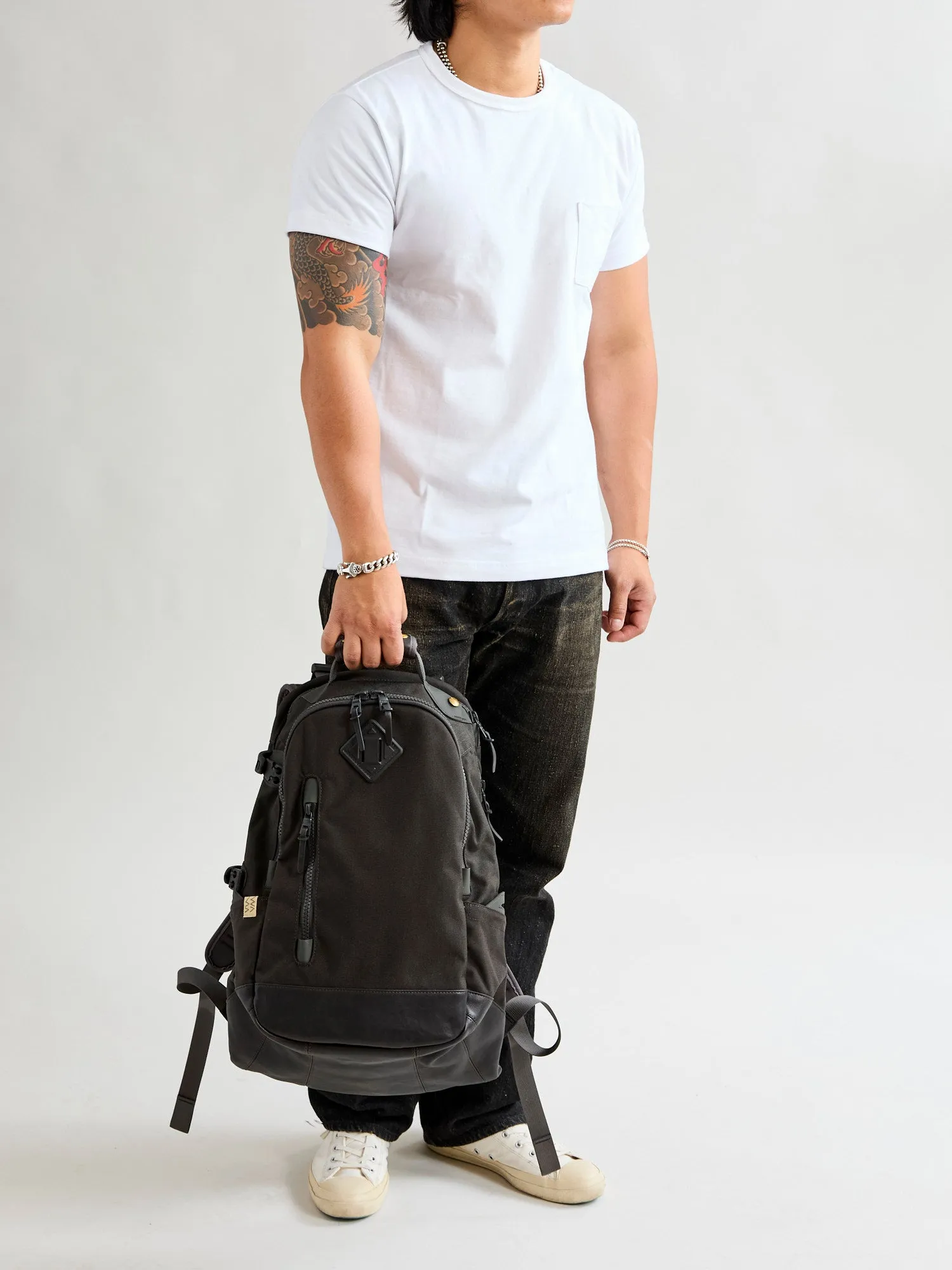 Cordura 20L Backpack in Charcoal Lambskin