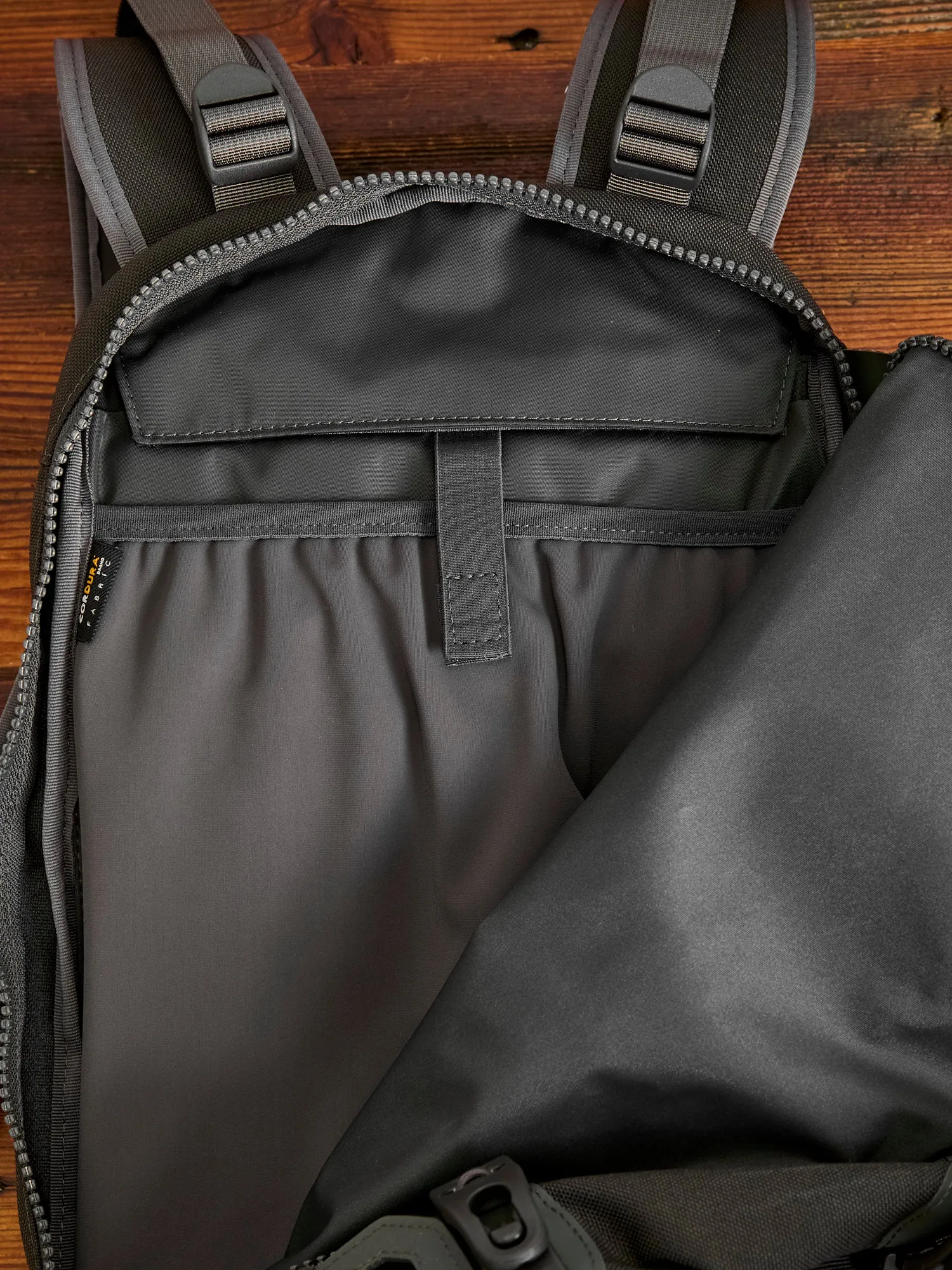 Cordura 20L Backpack in Charcoal Lambskin