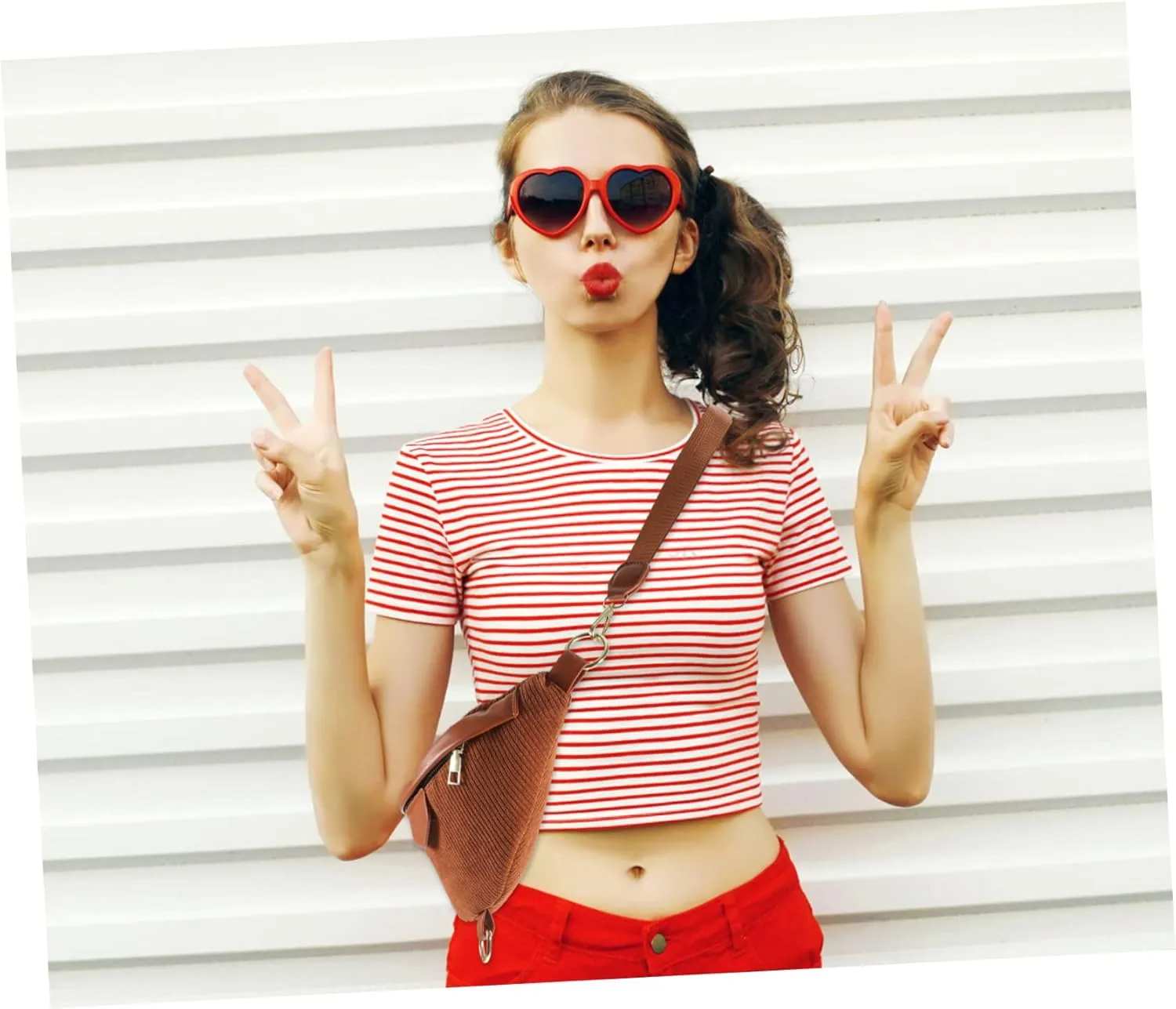 Corduroy Chest Bag Fanny Pack Crossbody Purses for Women Crossbody Travel Fanny Pack for Men Man Carrying Bag Girls Waist Bags Sports Fanny Pack Man Fanny Bag Outdoor