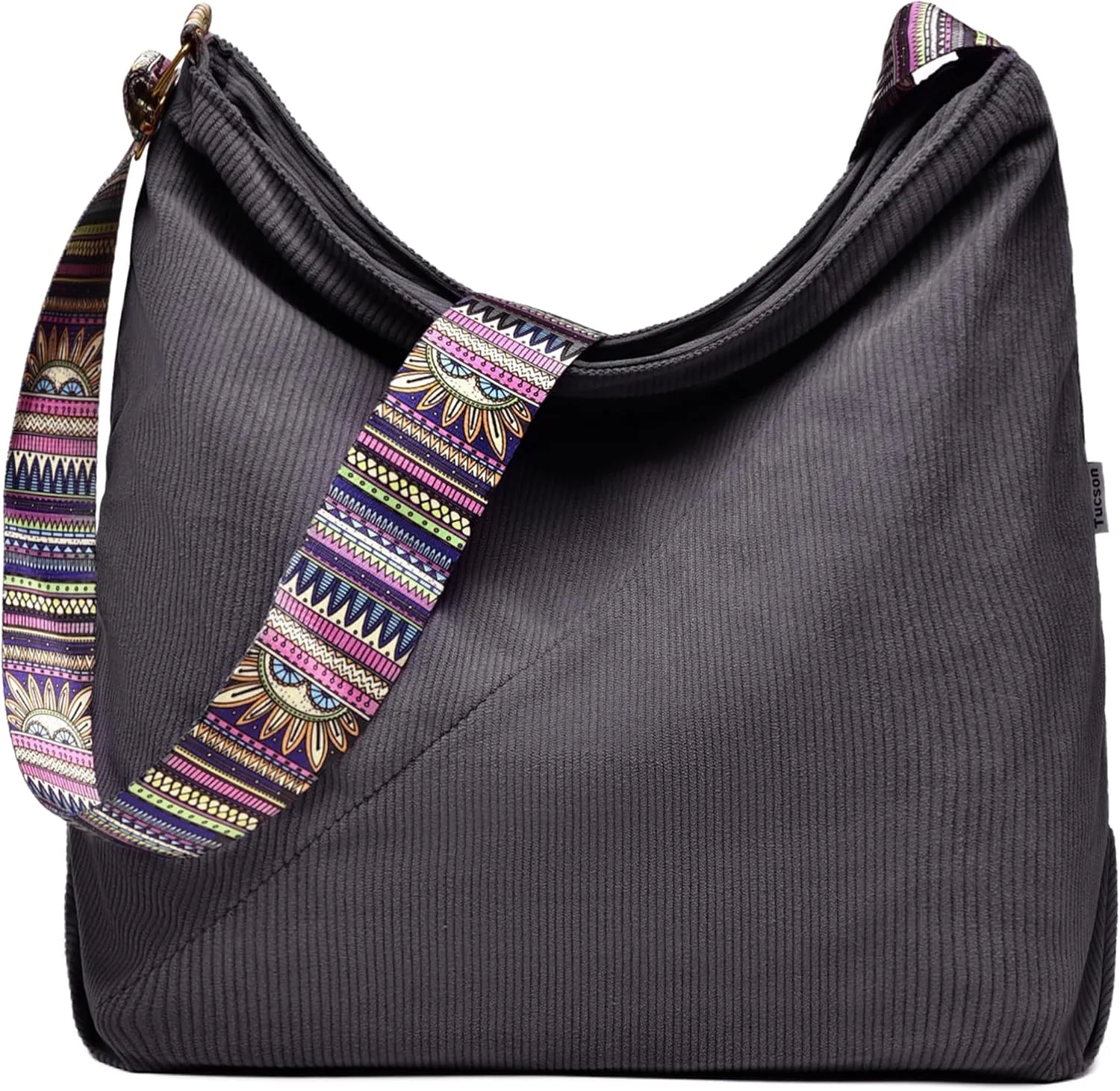 Corduroy Hobo Bag for Women Large Fashion Crossbody Bags Fashion shoulder Bag Purse Travel Tote Bag
