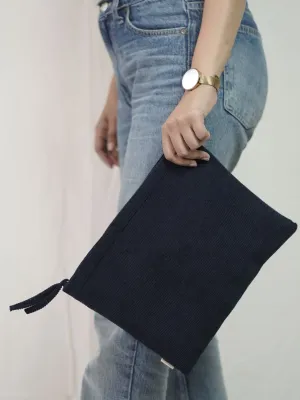 Corduroy I-pad Sleeve Midnight Sky
